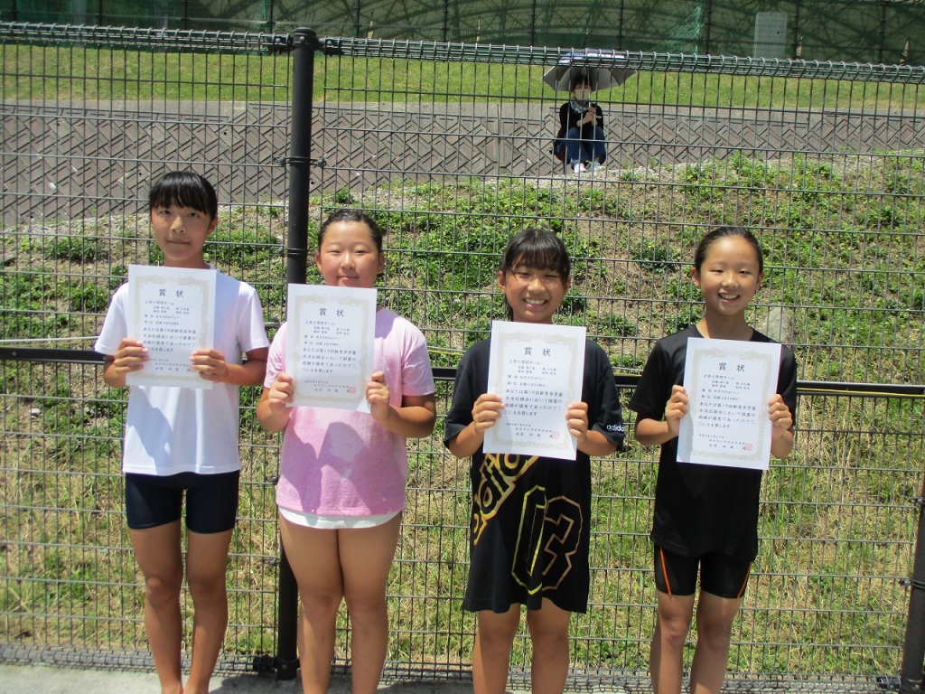 小学校水泳大会女子 新見市水泳記録会 - 新見市立上市小学校
