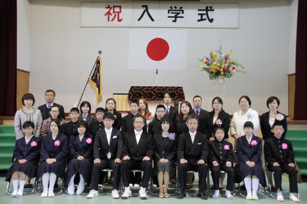 入学式4(神郷中)