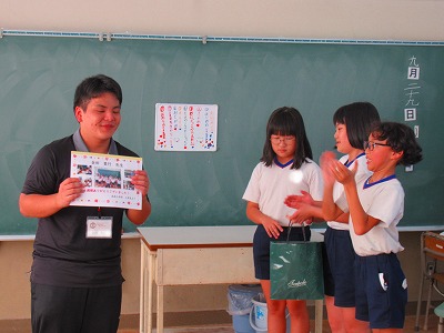 教育実習最終日 - 新見市立高尾小学校